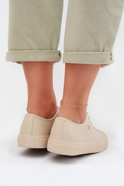 Ležérní obuv Eko  Big Star TT274019 béžové