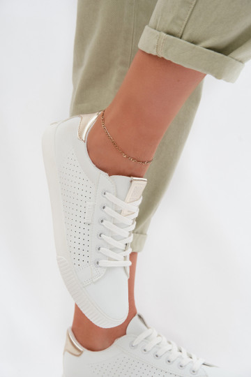 ležérní boty Tenisky  Eko  Big Star TT274020 bílé