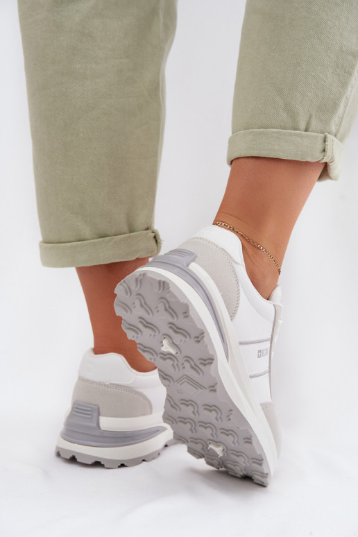 Tenisky tenisky  Big Star TT274879 HI-POLY SYSTEM Bílá-šedá