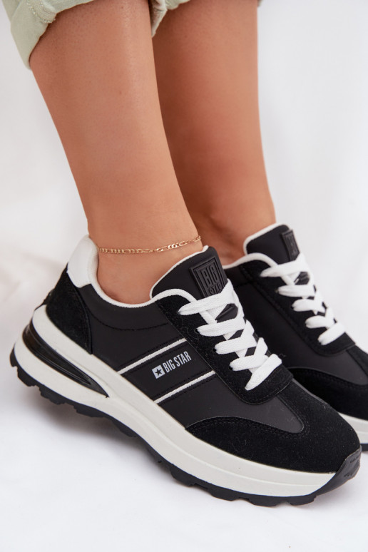 Tenisky tenisky  Big Star TT274877 HI-POLY SYSTEM Černé