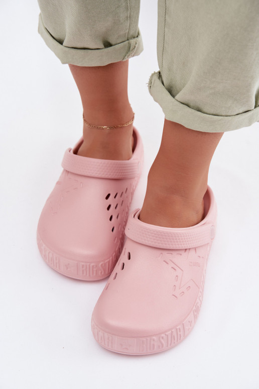 Pantofle    Big Star TT274A080 růžová