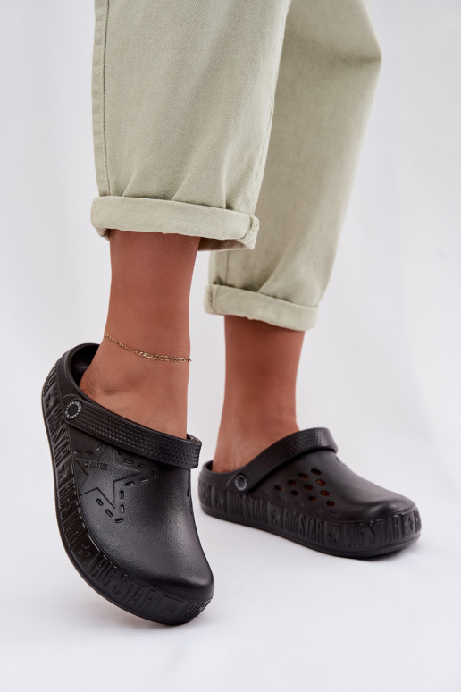 Pantofle    Big Star TT274A084 Černé