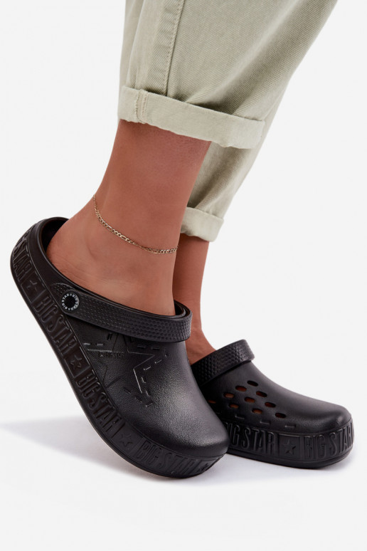 Pantofle    Big Star TT274A084 Černé