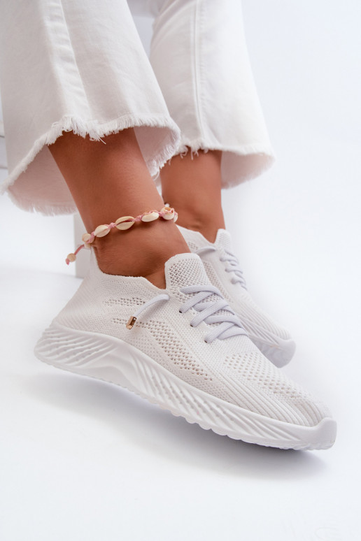 Slip-on vzor tenisky  bílé Jagelia