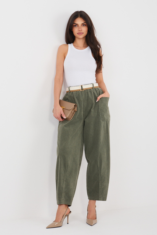 Khaki kalhoty