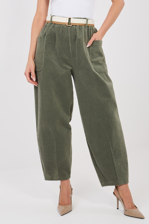 Khaki kalhoty