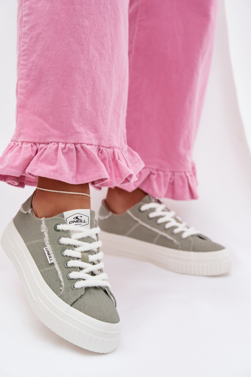 Ležérní obuv s platformou O`NEILL SPINNA C WOMEN LOW 90261009.05Z zelené