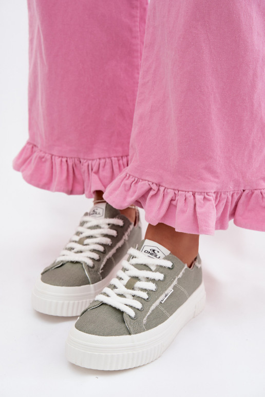 Ležérní obuv s platformou O`NEILL SPINNA C WOMEN LOW 90261009.05Z zelené