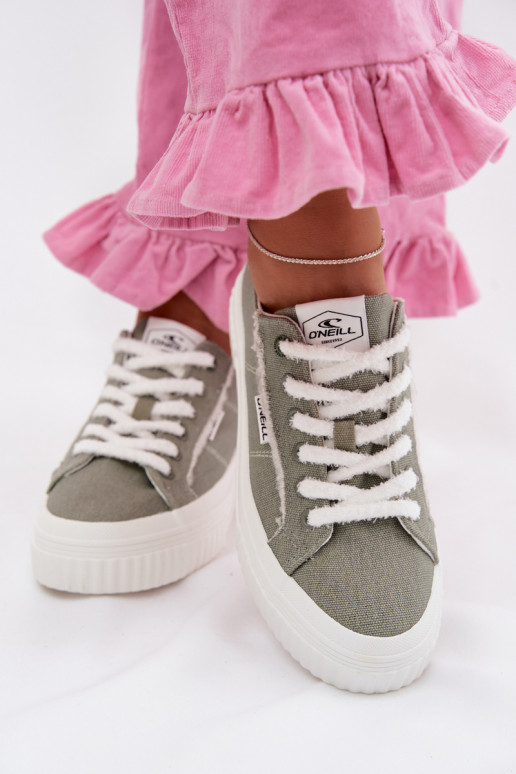 Ležérní obuv s platformou O`NEILL SPINNA C WOMEN LOW 90261009.05Z zelené