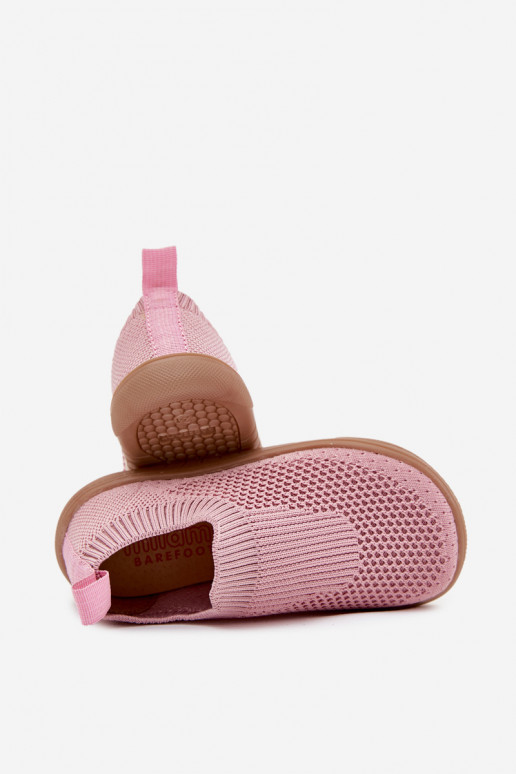 Nazouvací pantofle Barefoot Dětské Milami růžová Mariselle