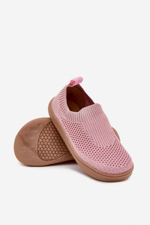 Nazouvací pantofle Barefoot Dětské Milami růžová Mariselle