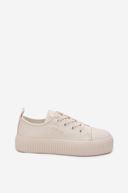 ležérní boty Dětské Big Star TT374106 slonová kost