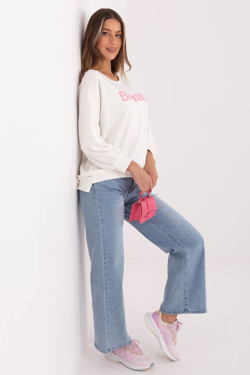Bluza RV modrá ecru