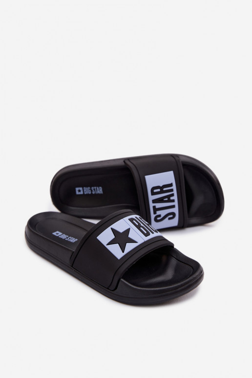 Pantofle Dětské Big Star TT374A003 Černé a-modrá