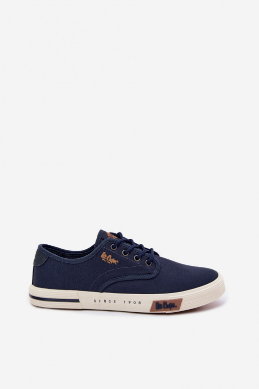 Pánská ležérní obuv Lee Cooper LCW-26-02-4087 tmavě modrá