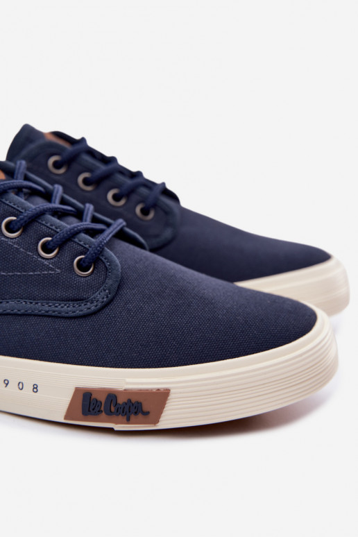 Pánská ležérní obuv Lee Cooper LCW-26-02-4087 tmavě modrá