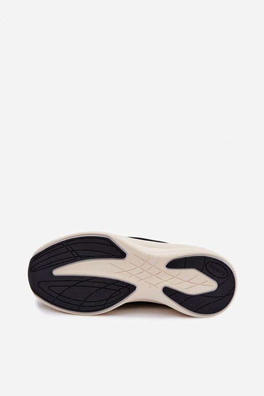 Slip-on vzor Tenisky   Kobbo 102424 Černé