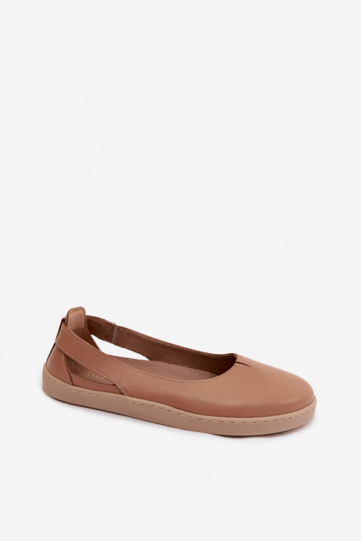 baleríny Barefoot Zazoo 10217 cappuccino