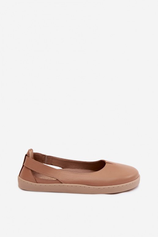 baleríny Barefoot Zazoo 10217 cappuccino