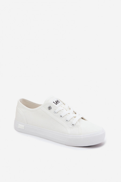 Ležérní obuv LEE AVA C WOMEN LOW 50261001.1FG bílé