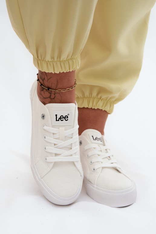 Ležérní obuv LEE AVA C WOMEN LOW 50261001.1FG bílé