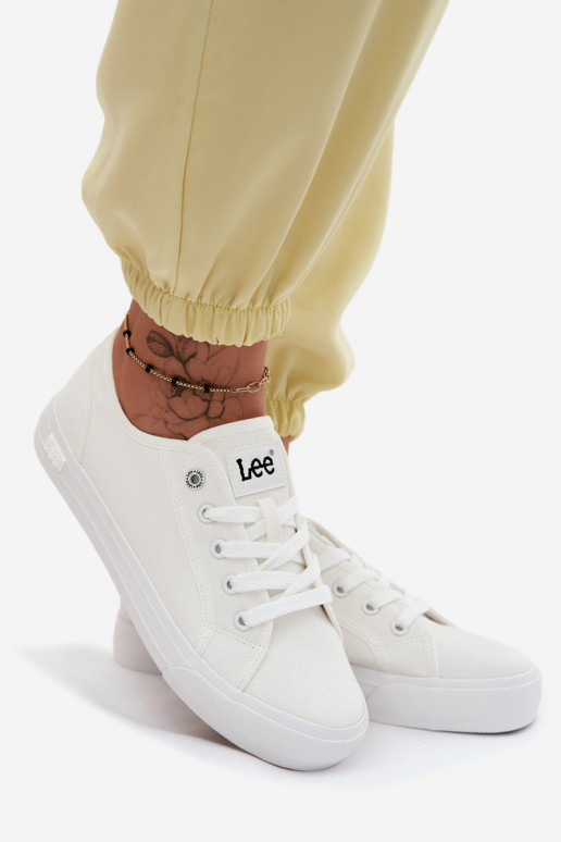 Ležérní obuv LEE AVA C WOMEN LOW 50261001.1FG bílé