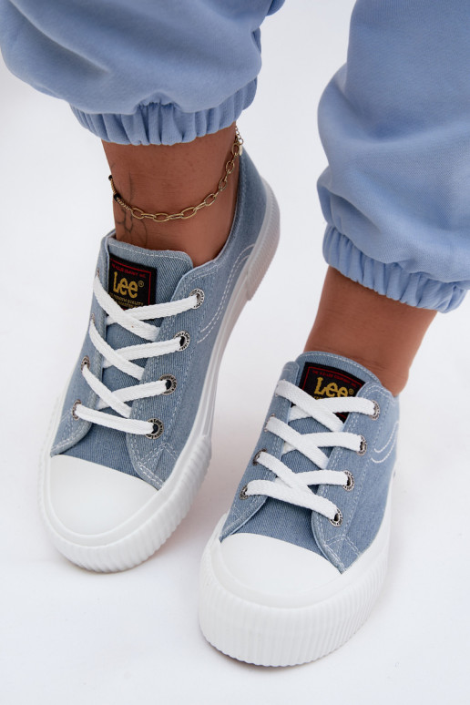 Ležérní obuv s platformou LEE ISLA C WOMEN LOW 50261002.21H Džínový materiál