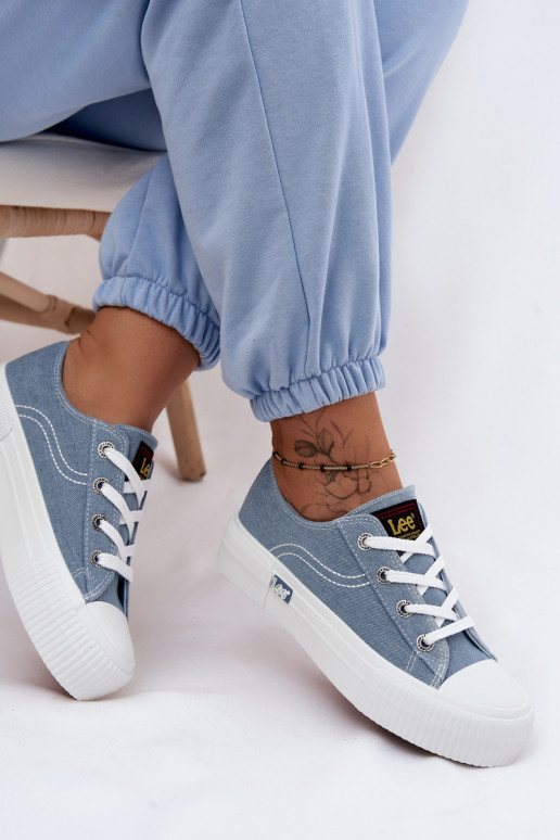 Ležérní obuv s platformou LEE ISLA C WOMEN LOW 50261002.21H Džínový materiál