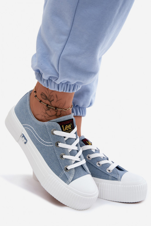 Ležérní obuv s platformou LEE ISLA C WOMEN LOW 50261002.21H Džínový materiál