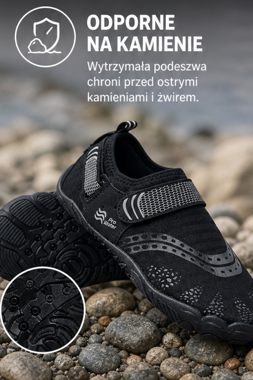 Pánské nepromokavé boty PROWATER PRO-26-48-118M Černé