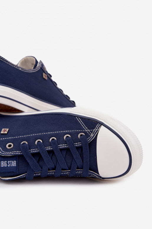 Pánská ležérní obuv   Big Star DD174503 tmavě modrá