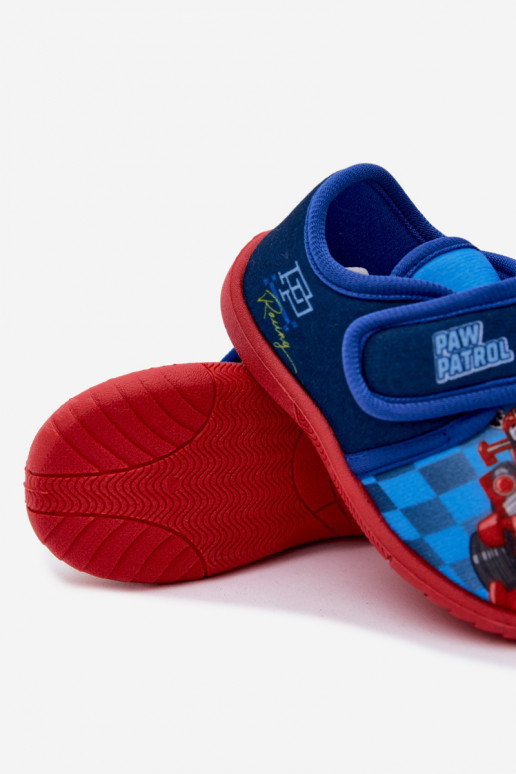 Pantofle Dětské se samolepicími uzávěry Paw Patrol tmavě modrá Lennon