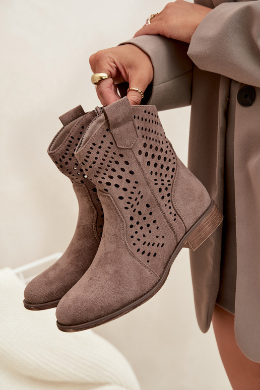 copy of Openwork Women's Ankle Boots...