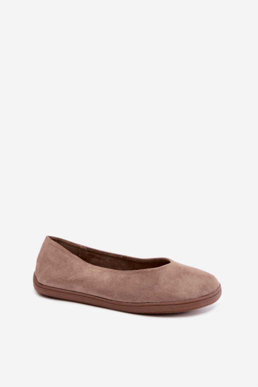 baleríny  Barefoot hliněné barvy Hollin