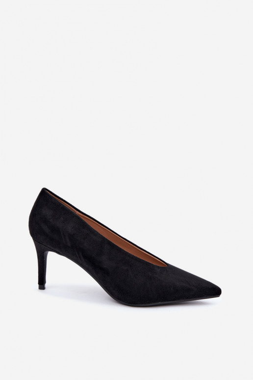 Semišové boty  Černé Brenya