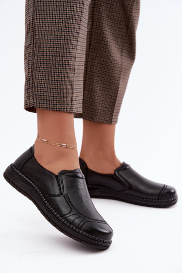  Slip-on vzor boty  Vinceza 107241 Černé 2
