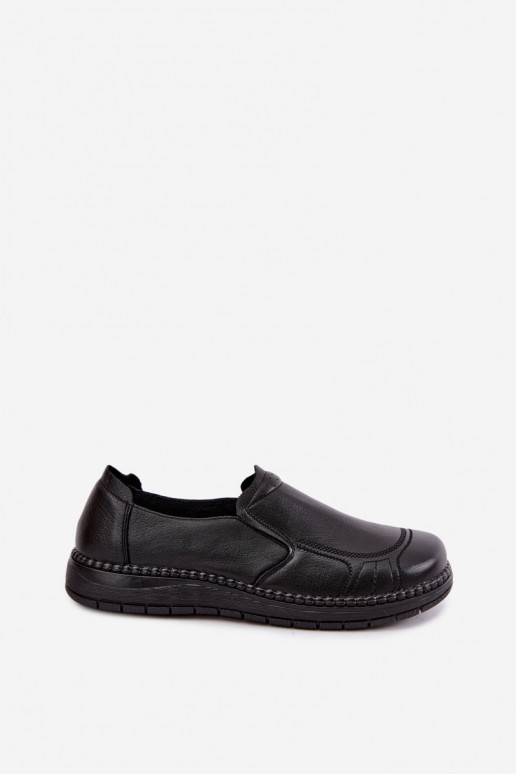  Slip-on vzor boty  Vinceza 107241 Černé