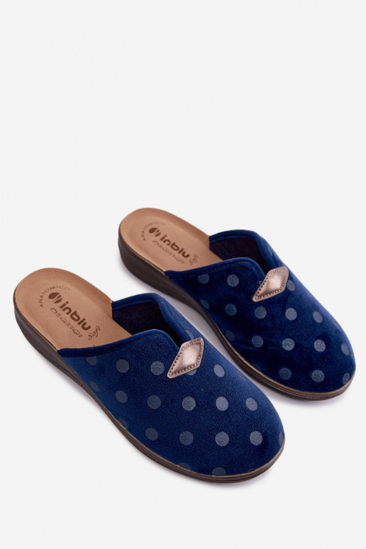 Pantofle  Inblu OD000014 tmavě modrá