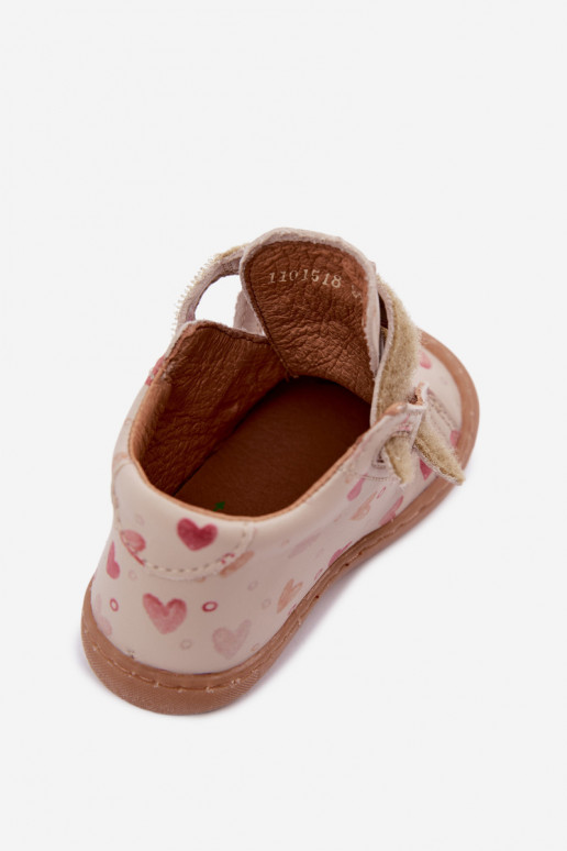  boty  Barefoot Dětské  Froddo G2130328-64 béžové