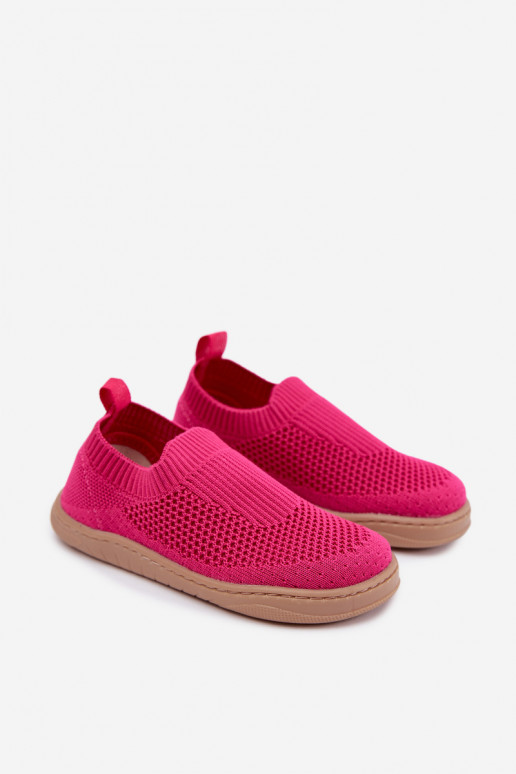 Nazouvací pantofle Barefoot Dětské Milami růžová Mariselle