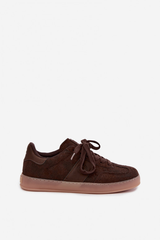 Tenisky  Big Star UU274397 Czekoladowe