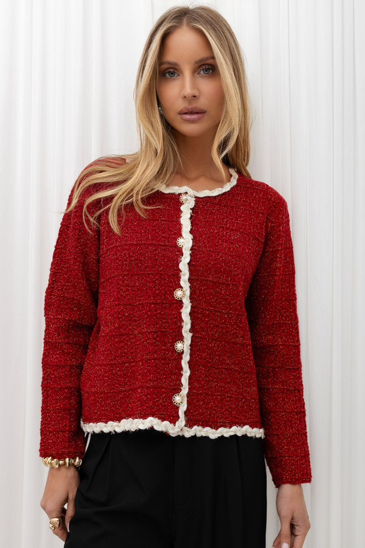 Červený svetr