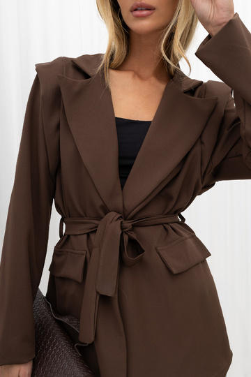 Hnědý blazer
