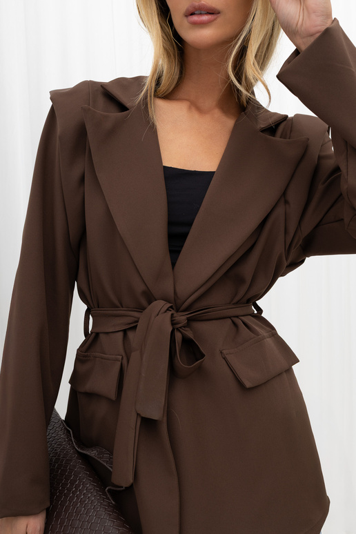 Hnědý blazer