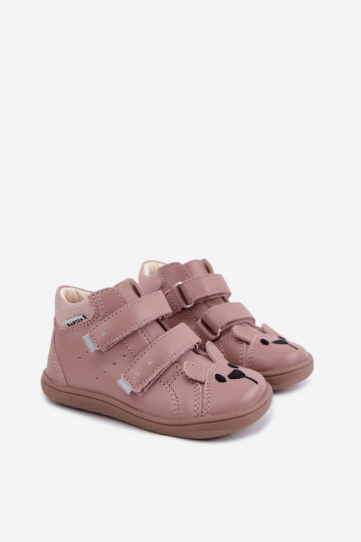  Trzewki Barefoot pro děti Bartek 8631985 růžová