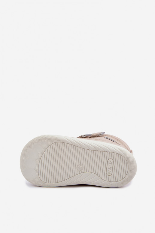  Sněhule Dětské Barefoot Bartek 8401454 béžové