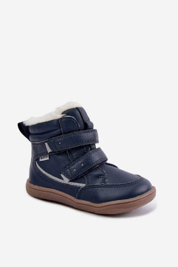  Sněhule Dětské Barefoot Bartek 8401456 tmavě modrá