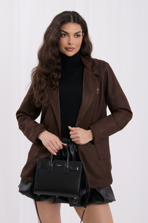 Hnědý blazer
