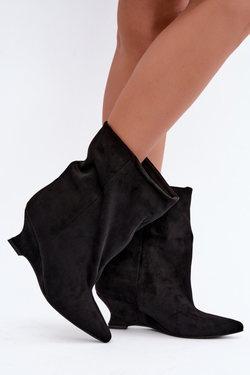 Slip-on vzor Dřeváky  Černé Coralise