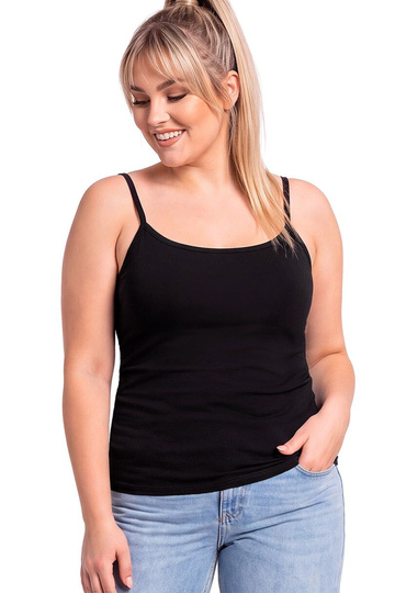 Černá trička Donna Plus Velikost